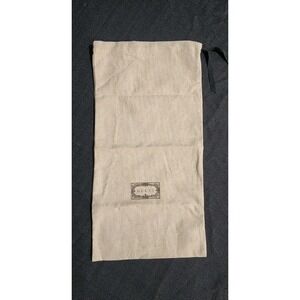 Authentic Gucci Dust Bag Cover‎ Drawstring 8X17.5in Tan Cotton Designer